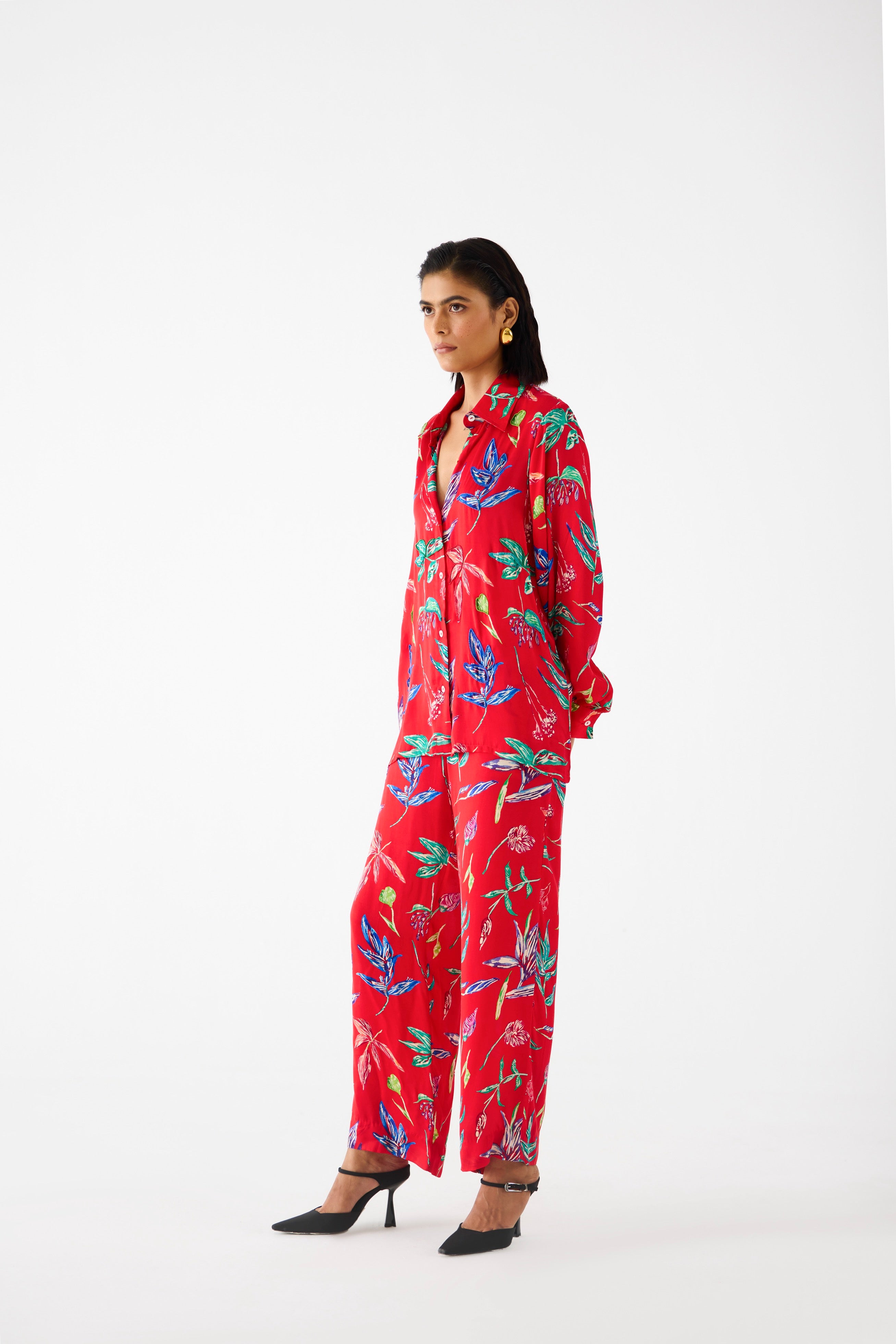 BOTANICA SHIRT AND TROUSERS CO-ORD